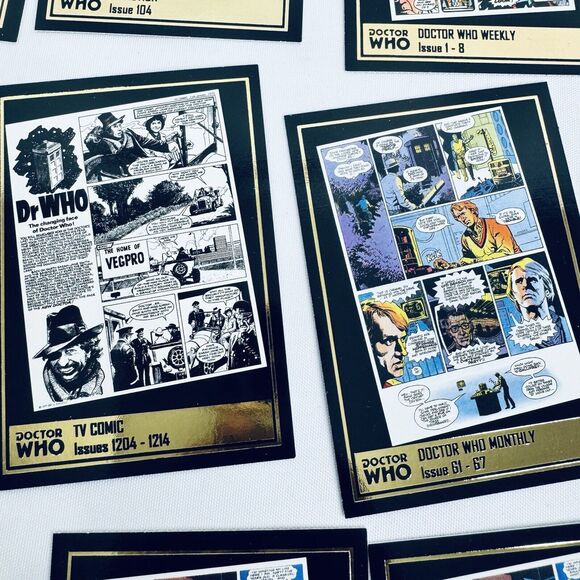 Doctor Who 'The Definitive Collection Series 2' Foil Stamped F1 - F11 Lot - Picture 5 of 13